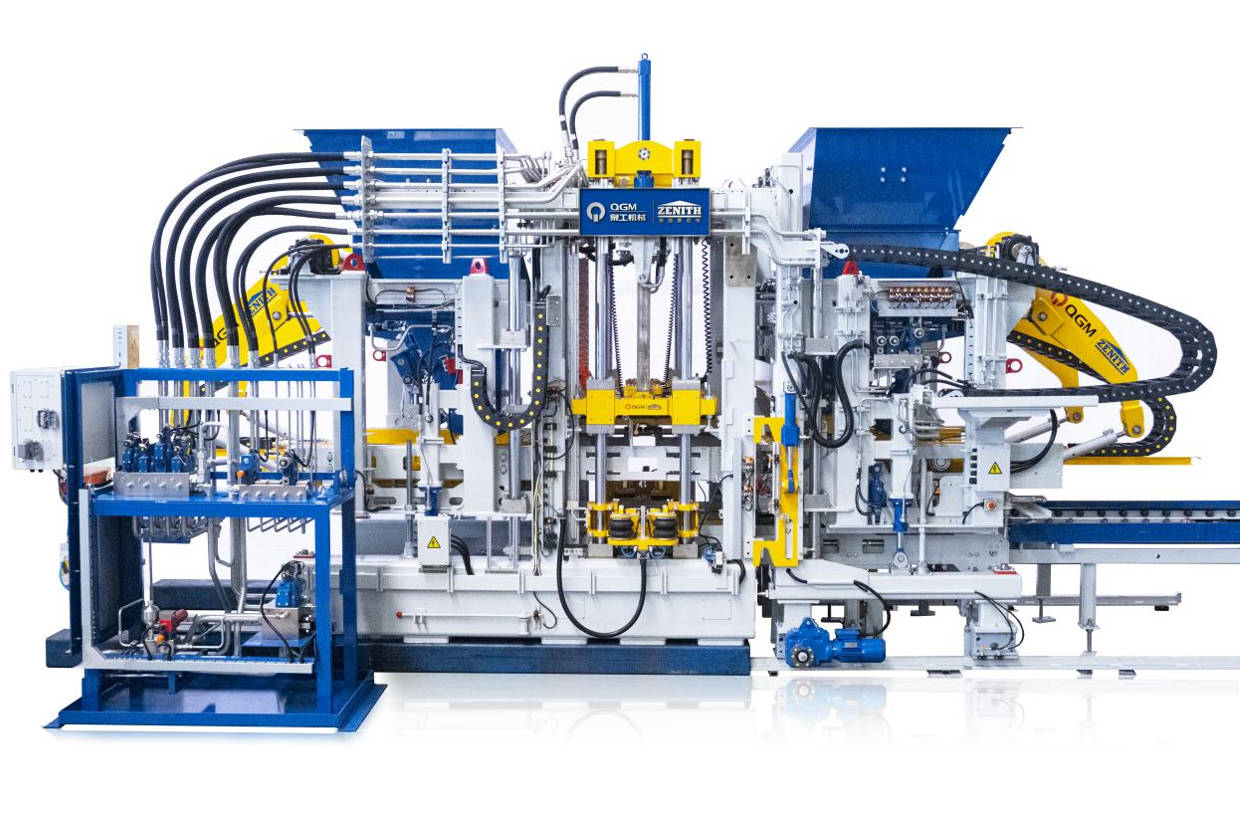 Ved å kombinere tysk presisjonsteknikk med kinesisk oppfinnsomhet, er Quangong ZN1000-2 mursteinsmaskin bygget for produksjon av høy kvalitet.